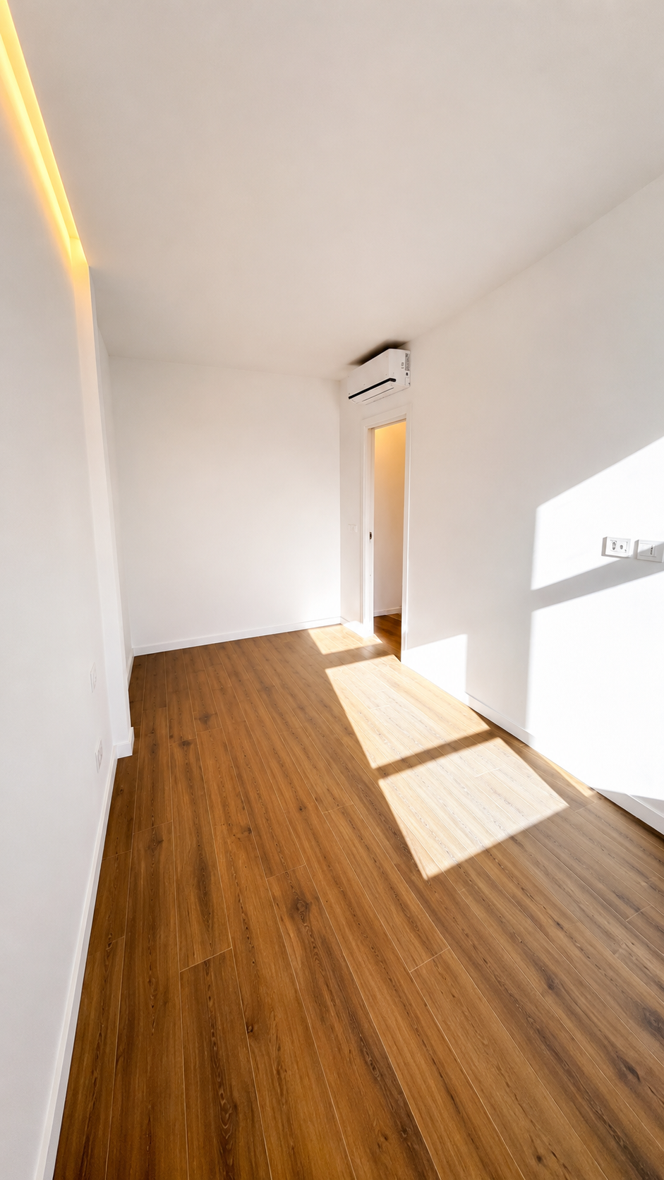 Seconda vista camera con illuminazione LED
